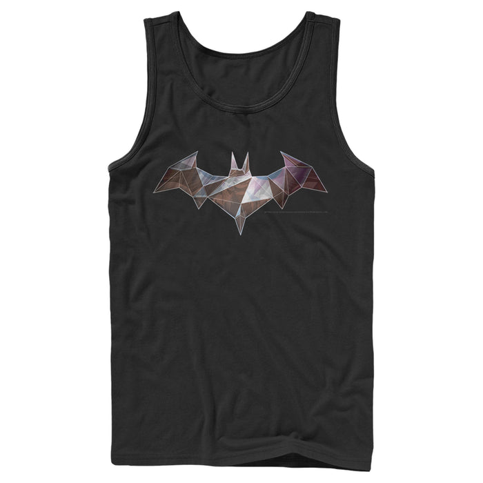 Fifth Sun Men's Batman Logo Geometric Wing Tank Top