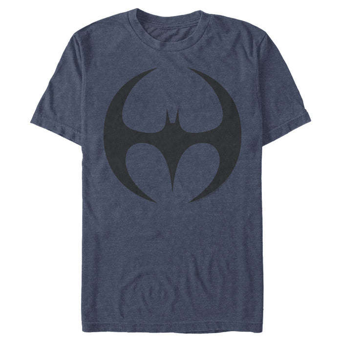 fifth sun Men's Batman Logo Modern Wing Curve T-Shirt
