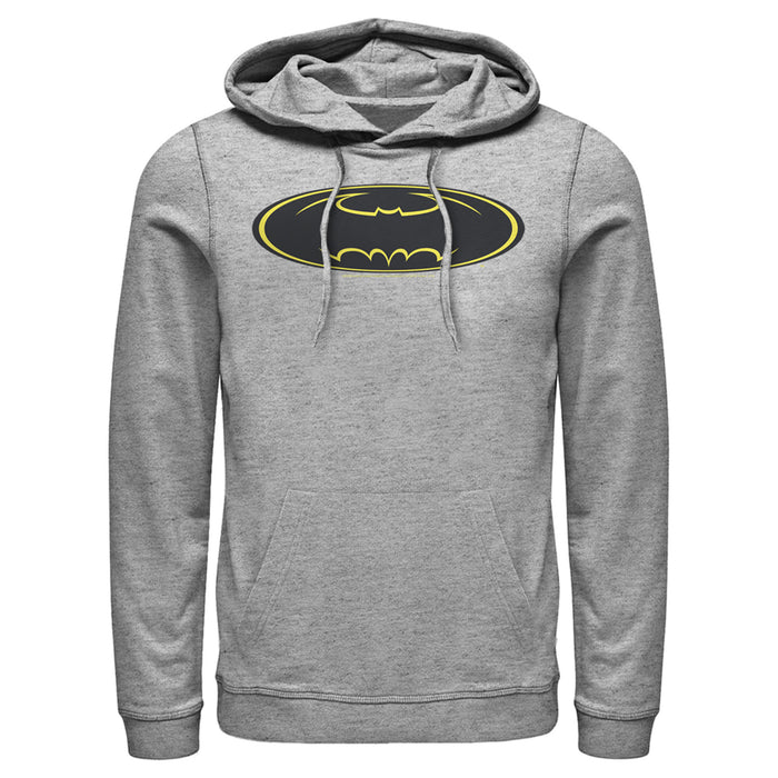 Fifth Sun Men's Batman Logo Modern Wing Pull Over Hoodie