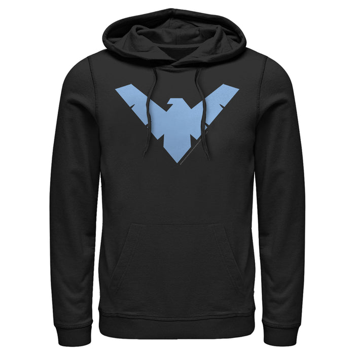 Fifth Sun Men's Batman Nightwing Logo Pull Over Hoodie