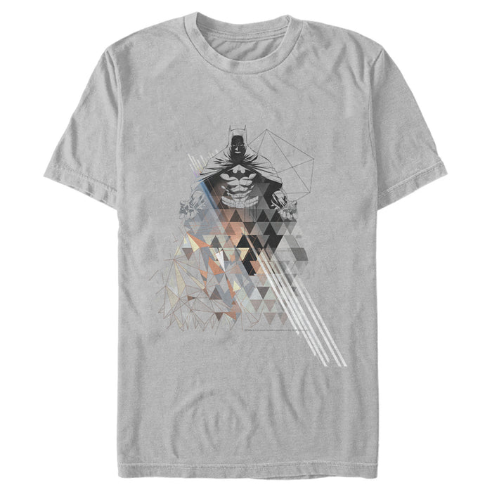 Fifth Sun Men's Batman Shadow Figure Geometric T-Shirt