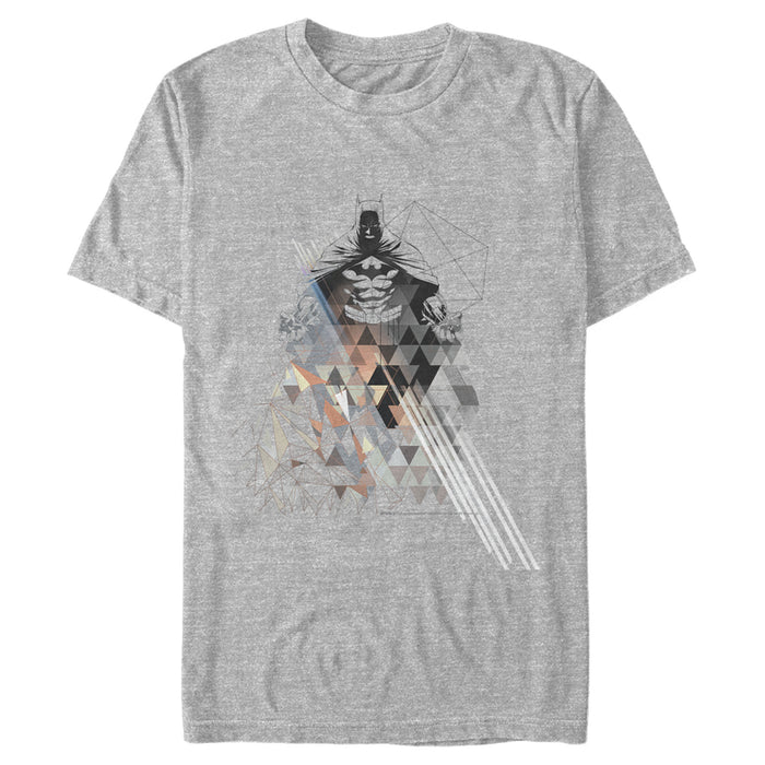 fifth sun Men's Batman Shadow Figure Geometric T-Shirt