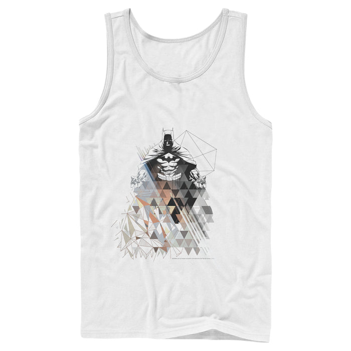 fifth sun Men's Batman Shadow Figure Geometric Tank Top