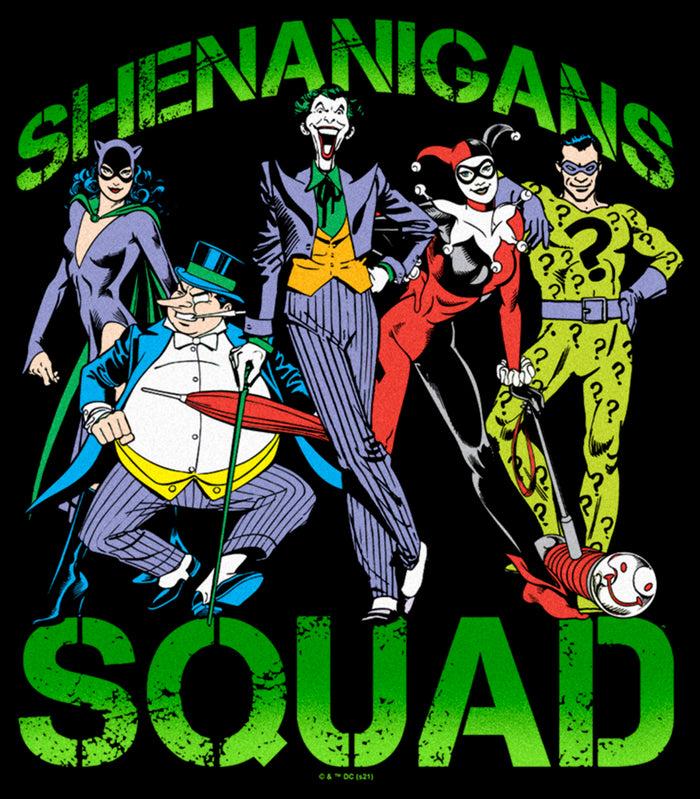 Fifth Sun Men's Batman St. Patrick's Day Shenanigans Squad T-Shirt