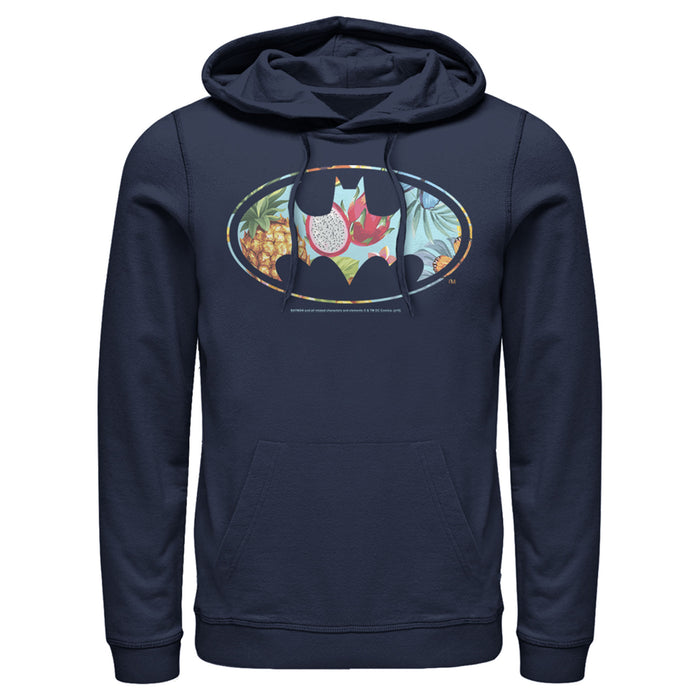 fifth sun Men's Batman Tropical Logo Pull Over Hoodie