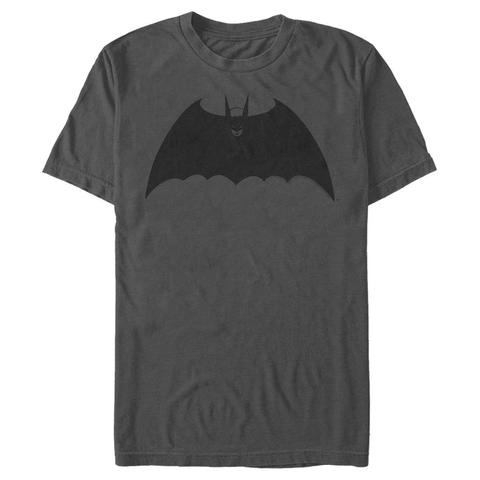 fifth sun Men's Batman Winged Caped Crusader Symbol T-Shirt