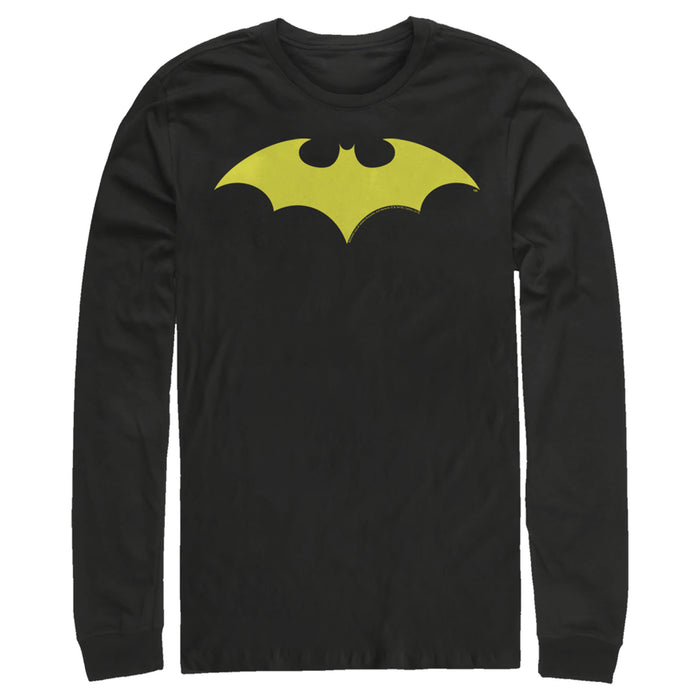 Fifth Sun Men's Batman Winged Hero Symbol Long Sleeve Shirt