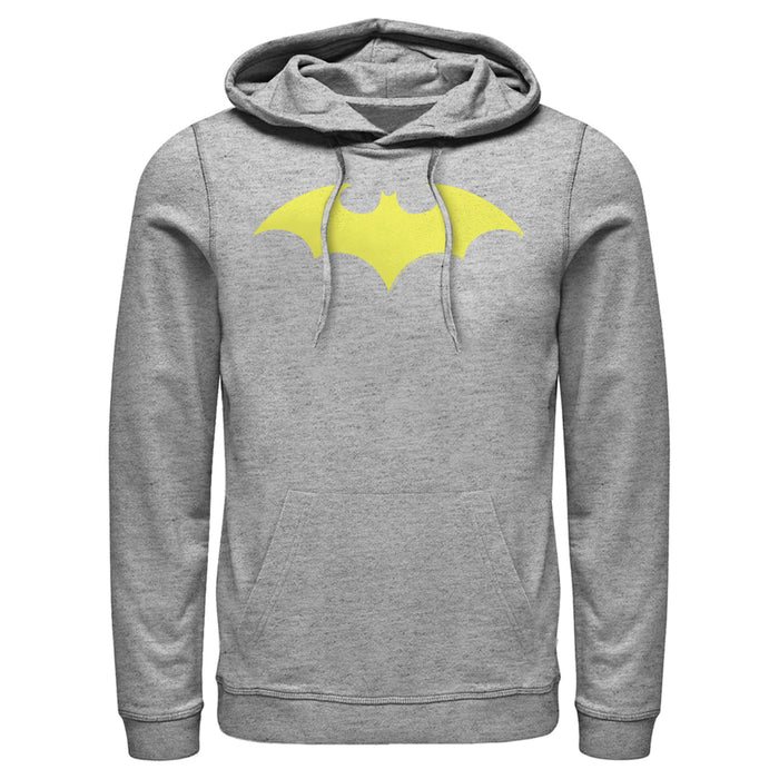 Fifth Sun Men's Batman Winged Hero Symbol Pull Over Hoodie