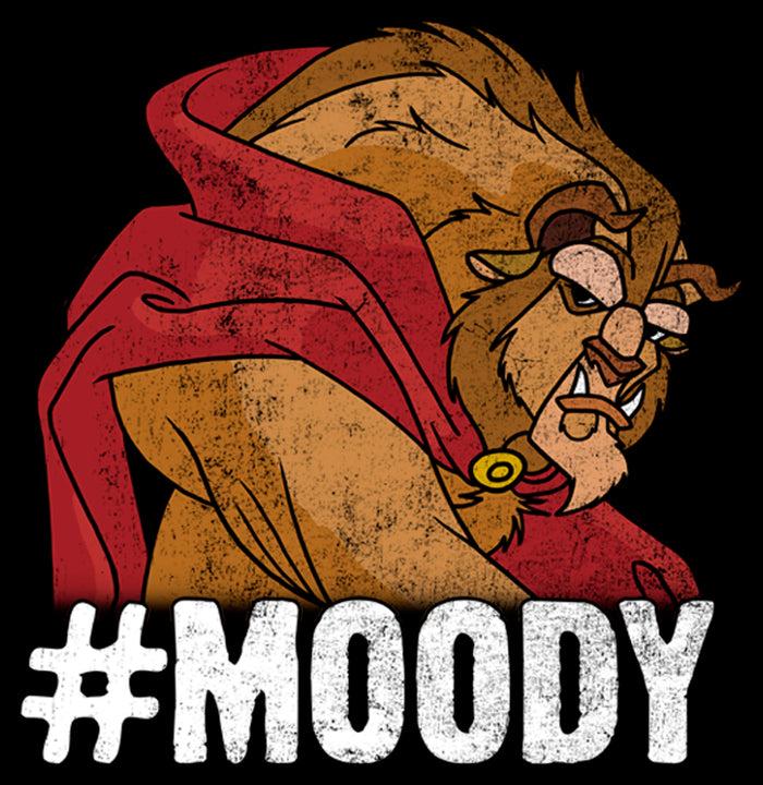 Fifth Sun Men's Beauty And The Beast #Moody Distressed T-Shirt