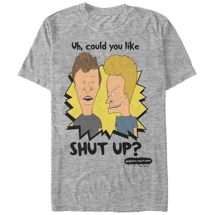 fifth sun Men's Beavis and Butt-Head Could You Like Shut Up T-Shirt