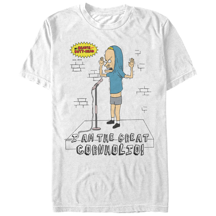 fifth sun Men's Beavis and Butt-Head I am the Great Cornholio T-Shirt