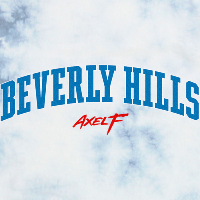 Fifth Sun Men's Beverly Hills Cop: Axel F Classic Blue Logo T-Shirt