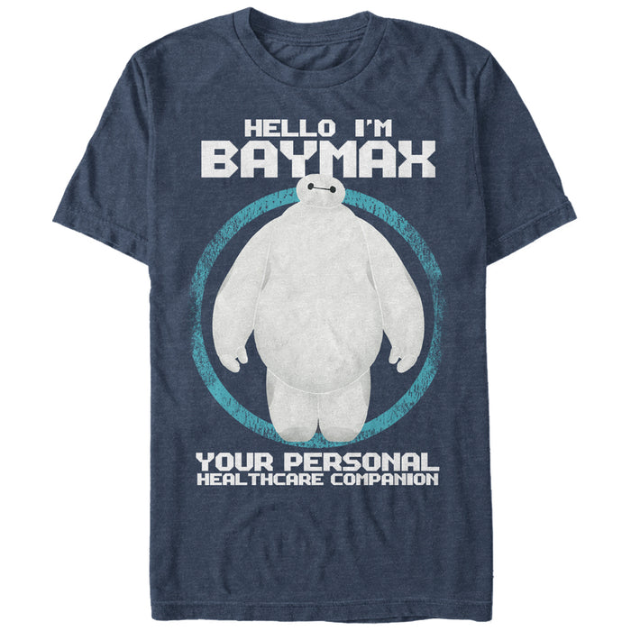 fifth sun Men's Big Hero 6 Hello I'm Baymax T-Shirt
