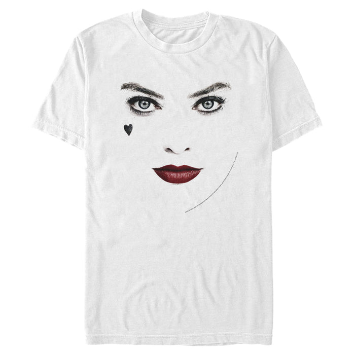 fifth sun Men's Birds of Prey Harley Quinn Close Up T-Shirt