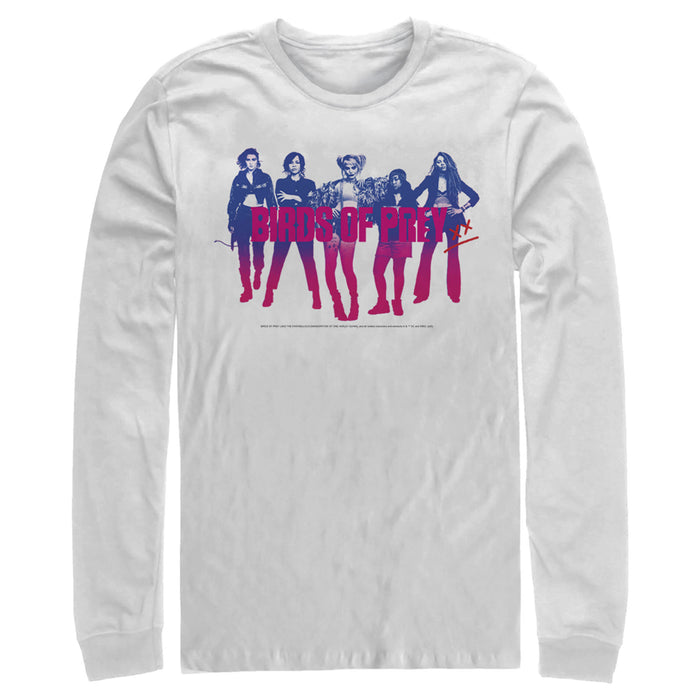 fifth sun Men's Birds of Prey Harley's Entourage Long Sleeve Shirt