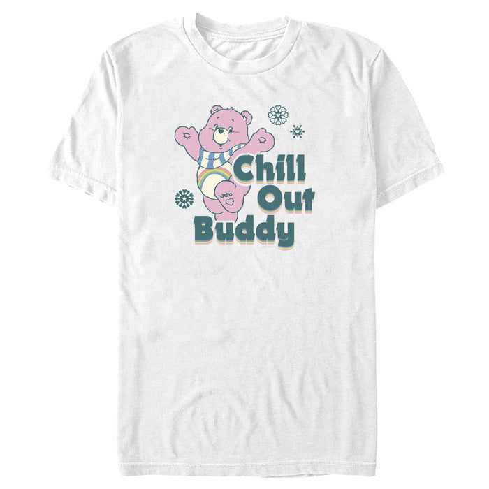 fifth sun Men's Care Bears Best Friend Bear Chill Out Buddy T-Shirt
