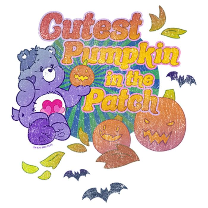 Fifth Sun Men's Care Bears Harmony Bear Cutest Pumpkin In The Patch T-Shirt