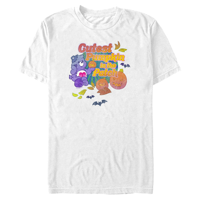 fifth sun Men's Care Bears Harmony Bear Cutest Pumpkin in the Patch T-Shirt