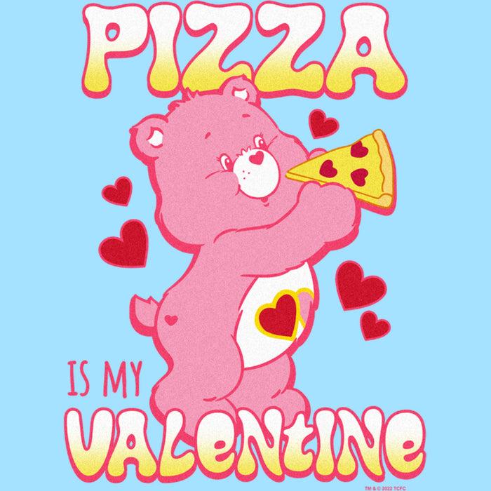 Fifth Sun Men's Care Bears Pizza Is My Valentine Love-A-Lot Bear T-Shirt