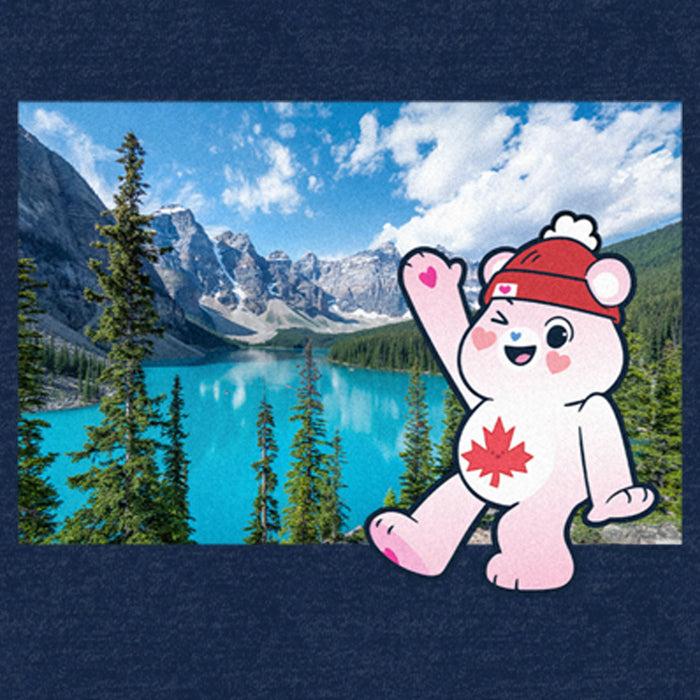 Fifth Sun Men's Care Bears True North Bear Lake Photo T-Shirt