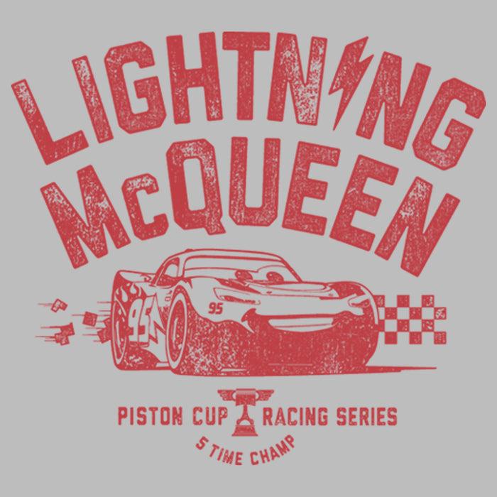 Fifth Sun Men's Cars Lightning McQueen Piston Cup T-Shirt