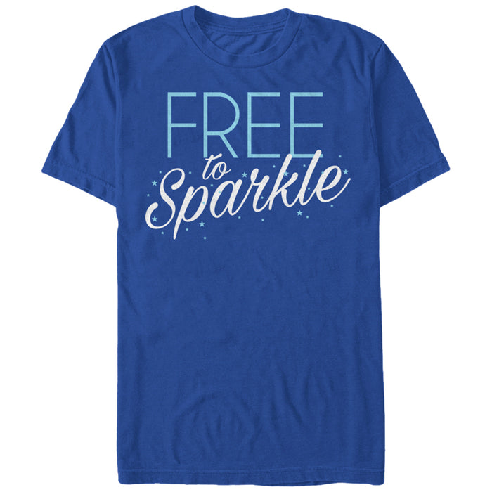 fifth sun Men's CHIN UP 4th of July Free to Sparkle T-Shirt
