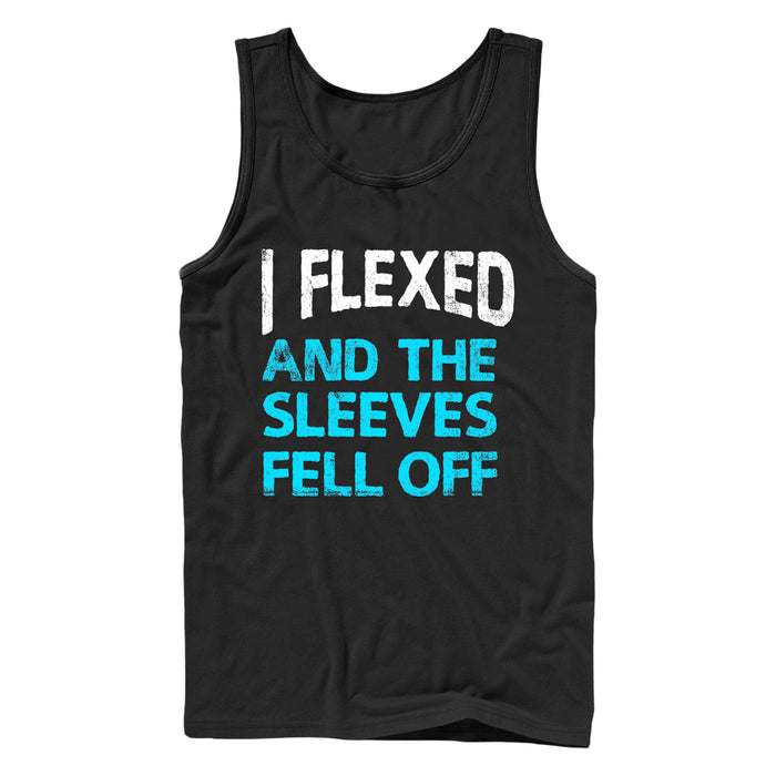fifth sun Men's CHIN UP Sleeves Fell Right Off Tank Top