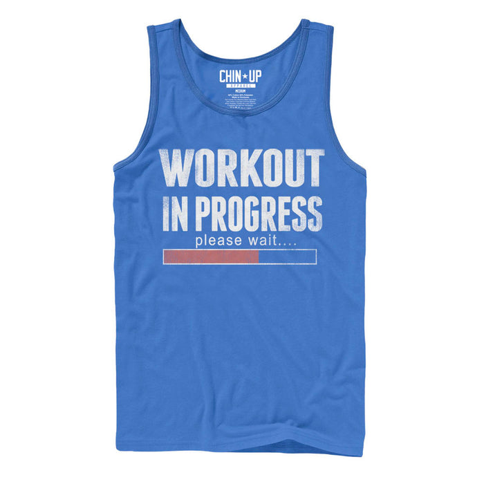 fifth sun Men's CHIN UP Workout in Progress Tank Top