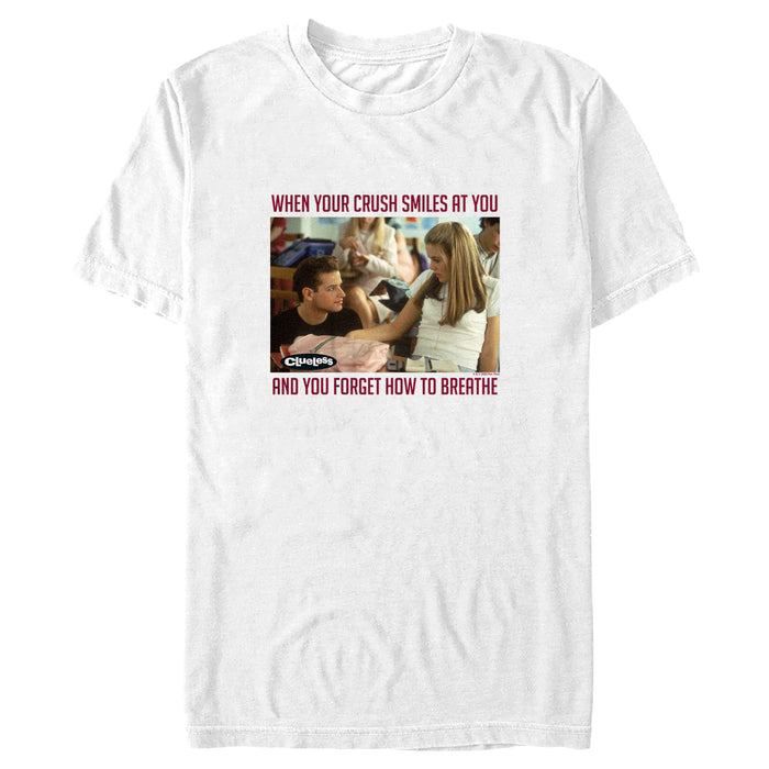 fifth sun Men's Clueless When Your Crush Smiles At You T-Shirt