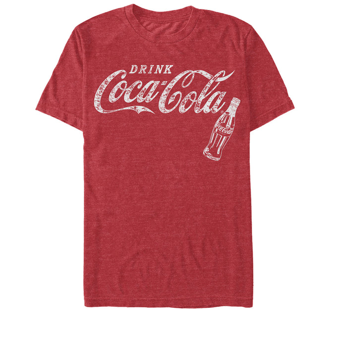 fifth sun Men's Coca Cola Vintage Soda Bottle T-Shirt