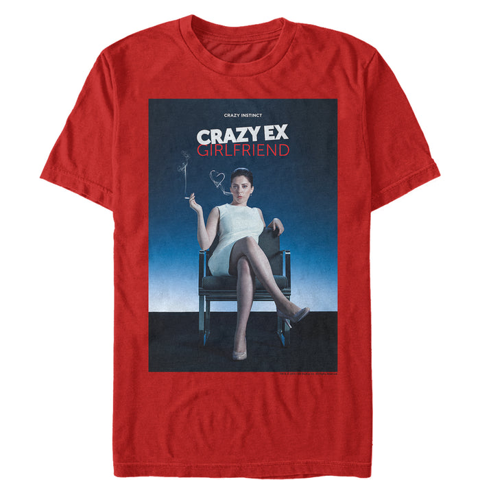 fifth sun Men's Crazy Ex-Girlfriend Crazy Instinct Poster T-Shirt