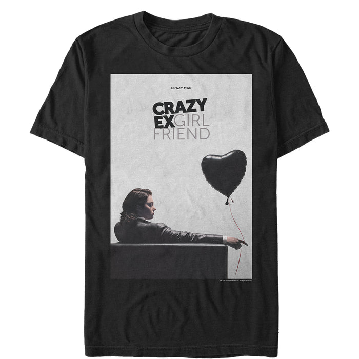 fifth sun Men's Crazy Ex-Girlfriend Crazy Mad Poster T-Shirt