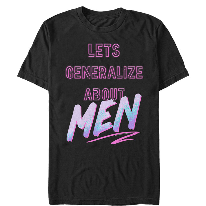 fifth sun Men's Crazy Ex-Girlfriend Let's Generalize About Men T-Shirt