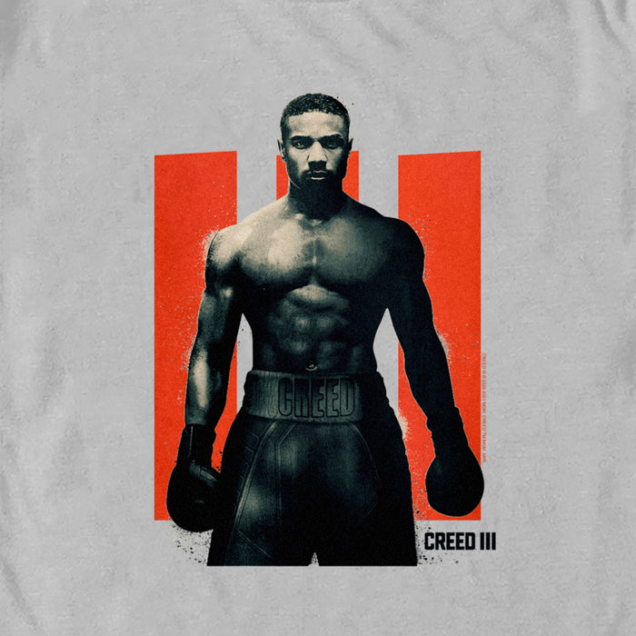 Fifth Sun Men's Creed III Black And Red Poster T-Shirt
