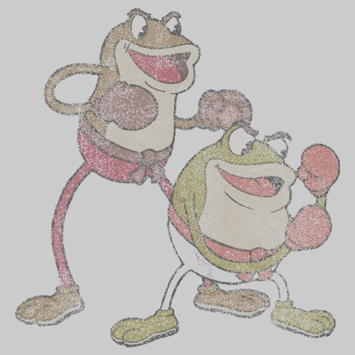 Fifth Sun Men's Cuphead Boxing Duo Ribby And Croaks Sweatshirt