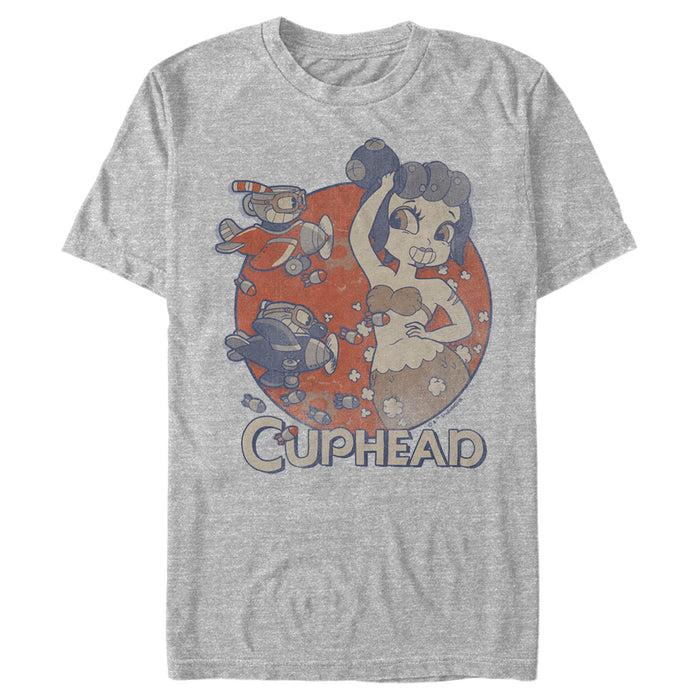 fifth sun Men's Cuphead Cala Maria Bombs Away T-Shirt