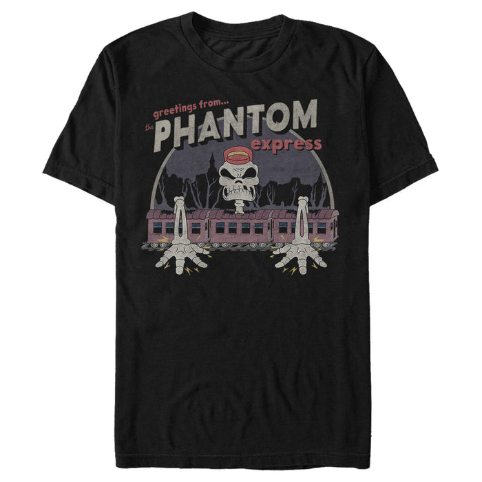 fifth sun Men's Cuphead Conductor Greetings From the Phantom Express T-Shirt