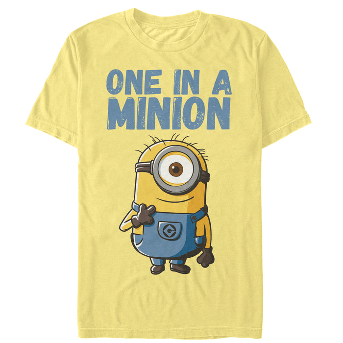 fifth sun Men's Despicable Me Cute One in a Minion T-Shirt