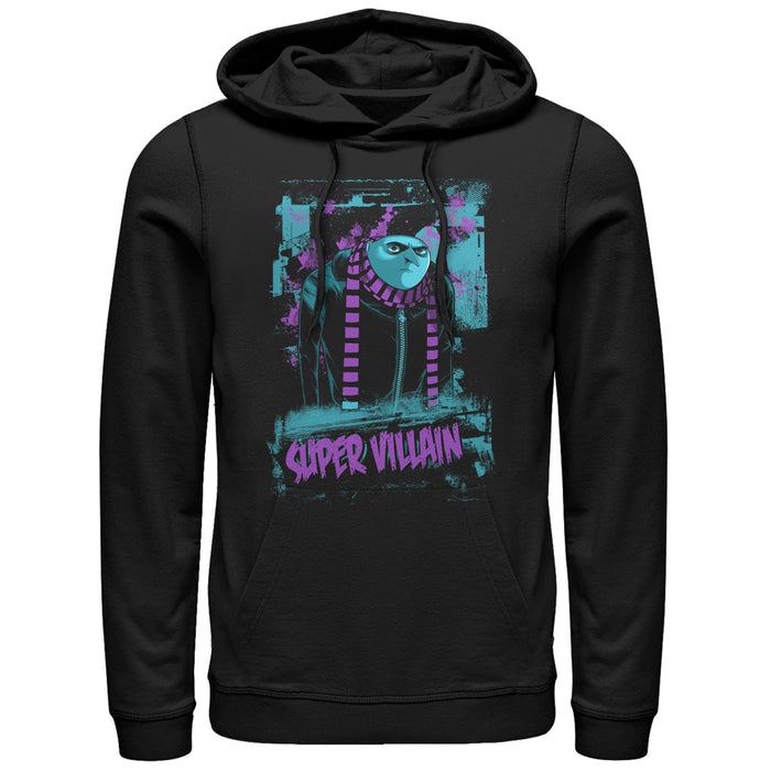 fifth sun Men's Despicable Me Gru Supervillain Pull Over Hoodie