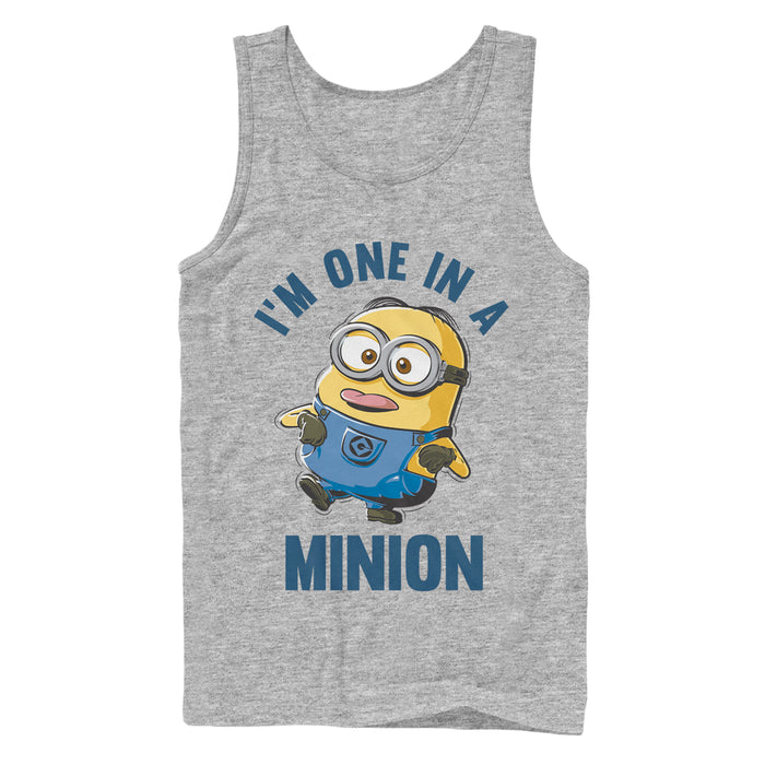 fifth sun Men's Despicable Me I'm One in Minion Tank Top