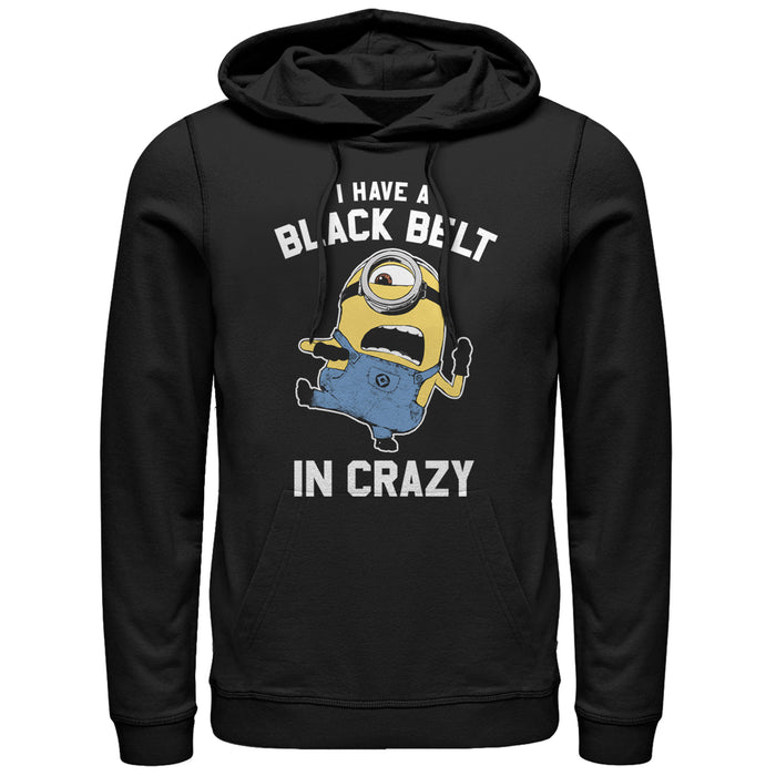 fifth sun Men's Despicable Me Minion Belt in Crazy Pull Over Hoodie