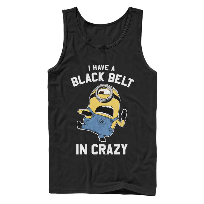 fifth sun Men's Despicable Me Minion Belt in Crazy Tank Top