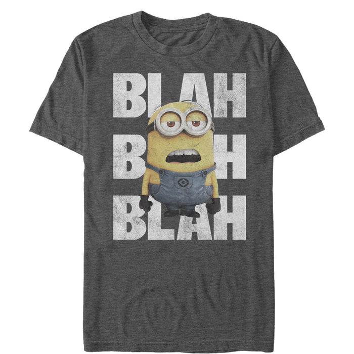 fifth sun Men's Despicable Me Minion Blah Blah T-Shirt