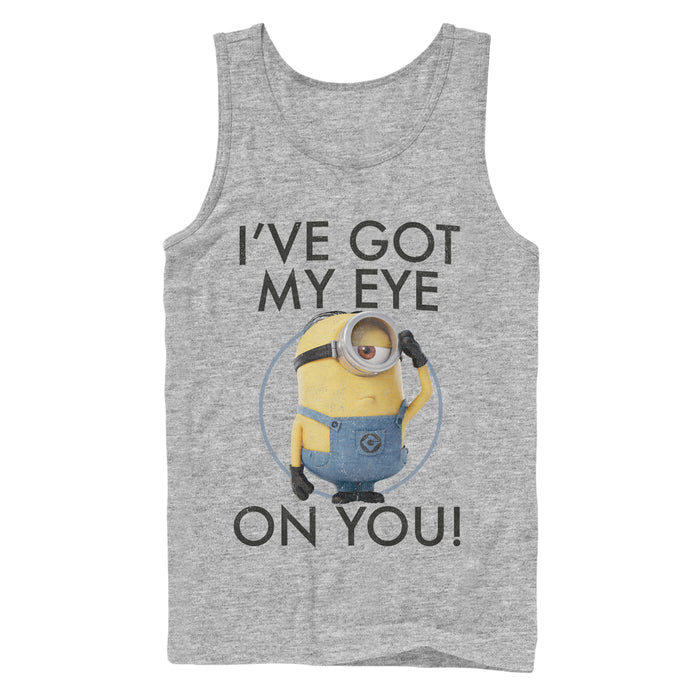 fifth sun Men's Despicable Me Minion Got Eye on You Tank Top