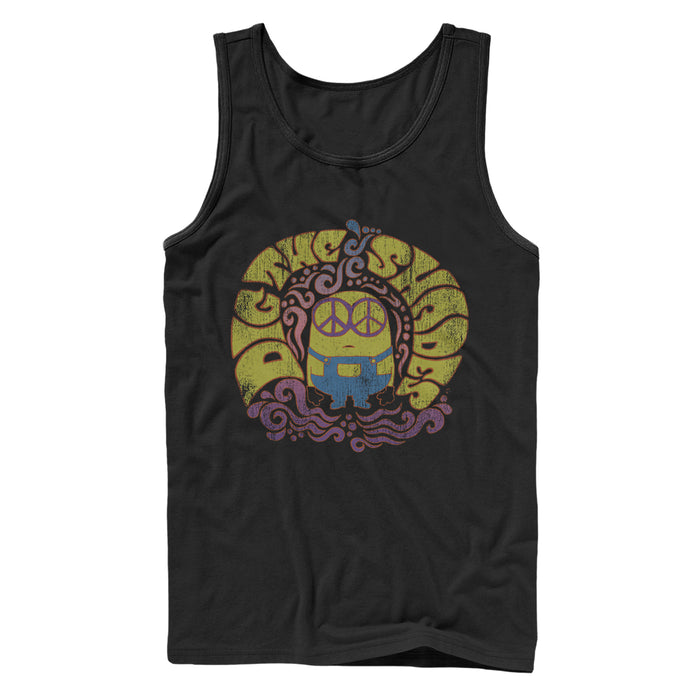 fifth sun Men's Despicable Me Minion Groovy Shades Tank Top