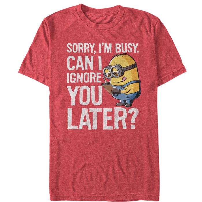 fifth sun Men's Despicable Me Minion Ignore You Later T-Shirt