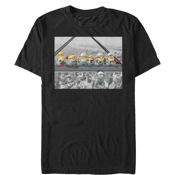 fifth sun Men's Despicable Me Minion Lunch Hang Out T-Shirt