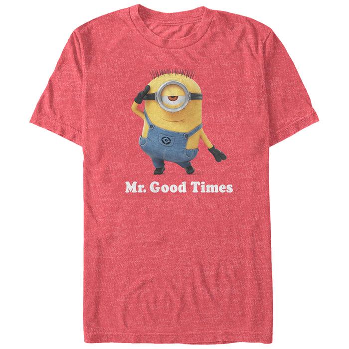 fifth sun Men's Despicable Me Minion Mr. Good Times T-Shirt