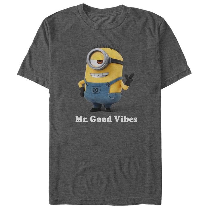 fifth sun Men's Despicable Me Minion Mr. Good Vibes T-Shirt