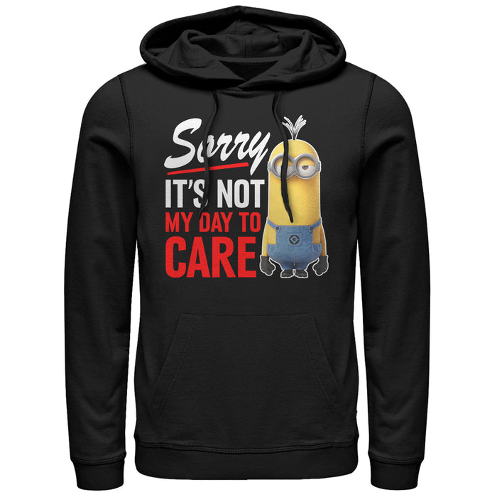 fifth sun Men's Despicable Me Minion Not Day to Care Pull Over Hoodie